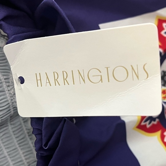 Harringtons Sundayup tile print, open back dress - Picture 6 of 10